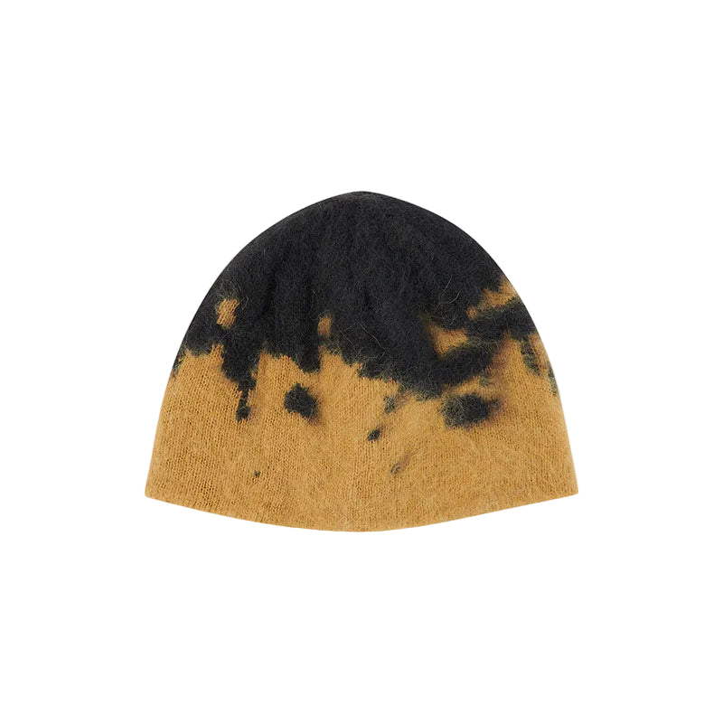 MOHAIR SPLATTER BEANIE / SAFRON SPLATTER