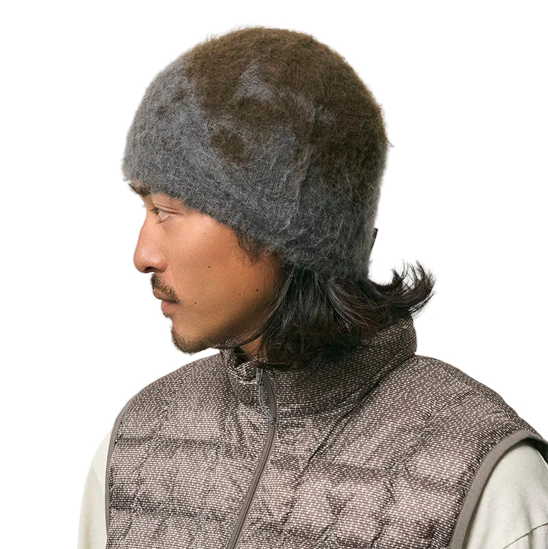 MOHAIR SPLATTER BEANIE / SLATE SPLATTER