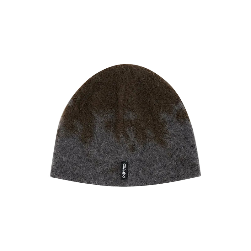 MOHAIR SPLATTER BEANIE / SLATE SPLATTER