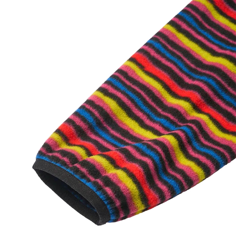 Thermal Fleece Pullover - MULTI-STRIPE