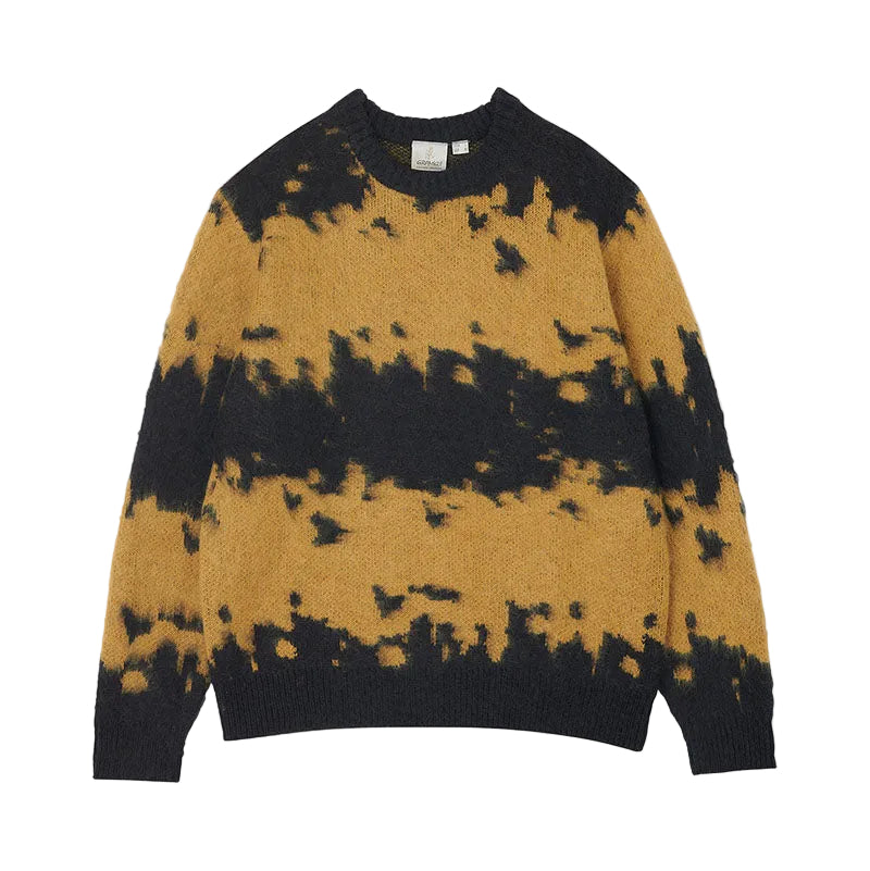 MOHAIR SPLATTER SWEATER / SAFRON SPLATTER