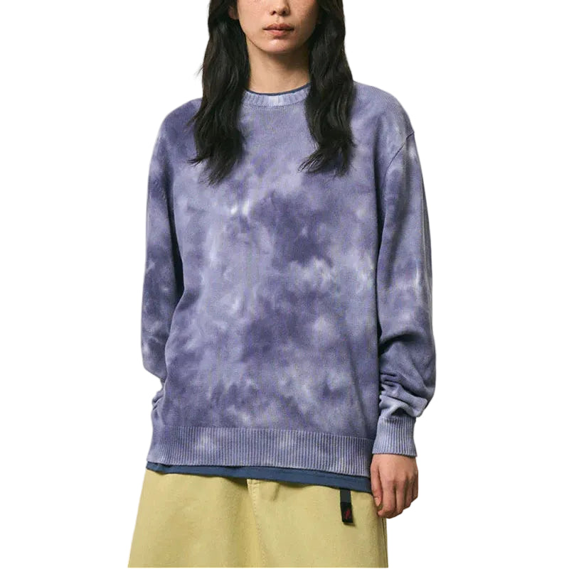 Cotton Knit Crew - NAVY FADE