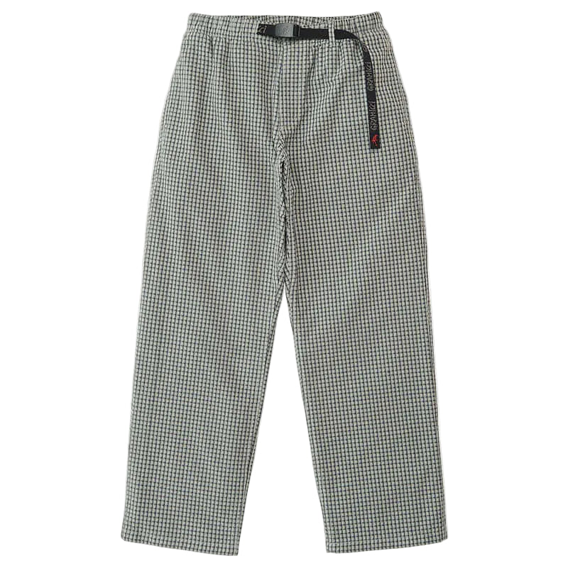DOBBY PLAID GRAMICCI PANT STRAIGHT FIT / STONE