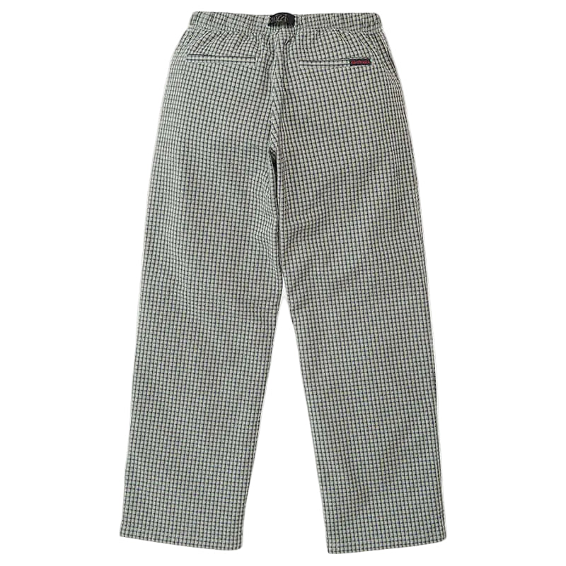 DOBBY PLAID GRAMICCI PANT STRAIGHT FIT / STONE