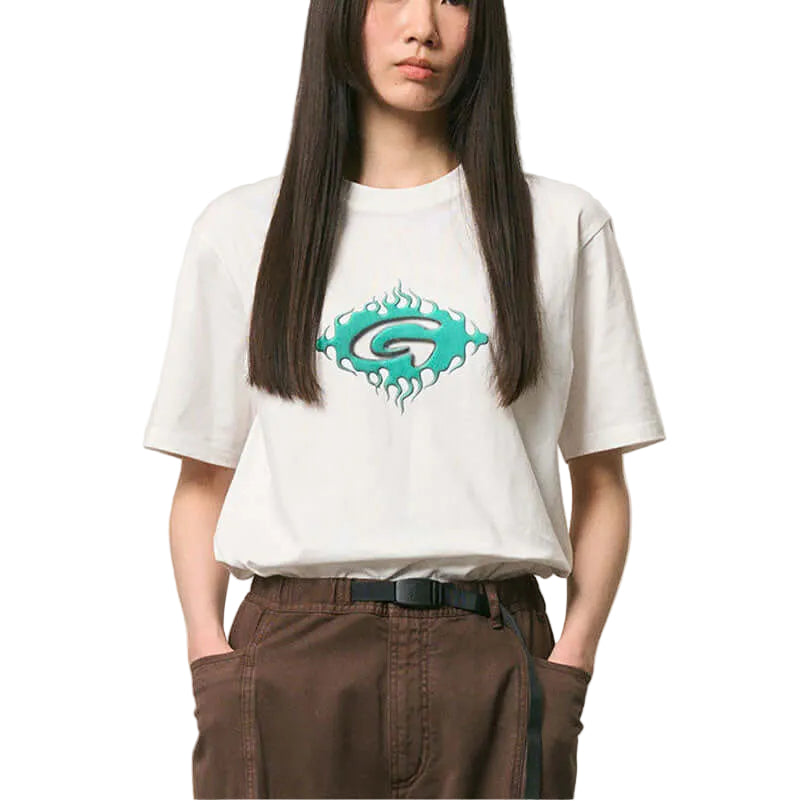 FLAMES TEE / WHITE