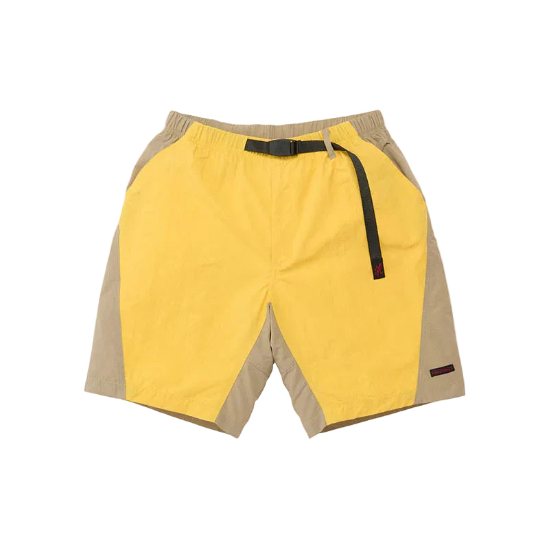 Nylon Block Short - BANANA