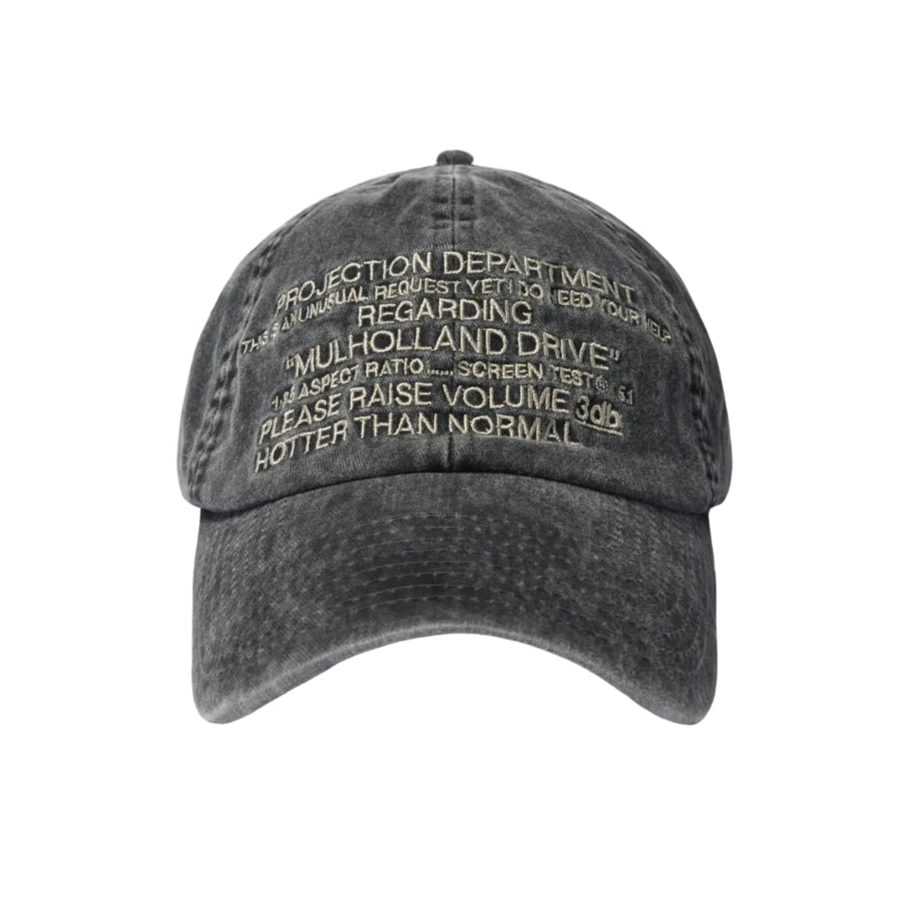 Lynch Instructions Cap - Washed Grey