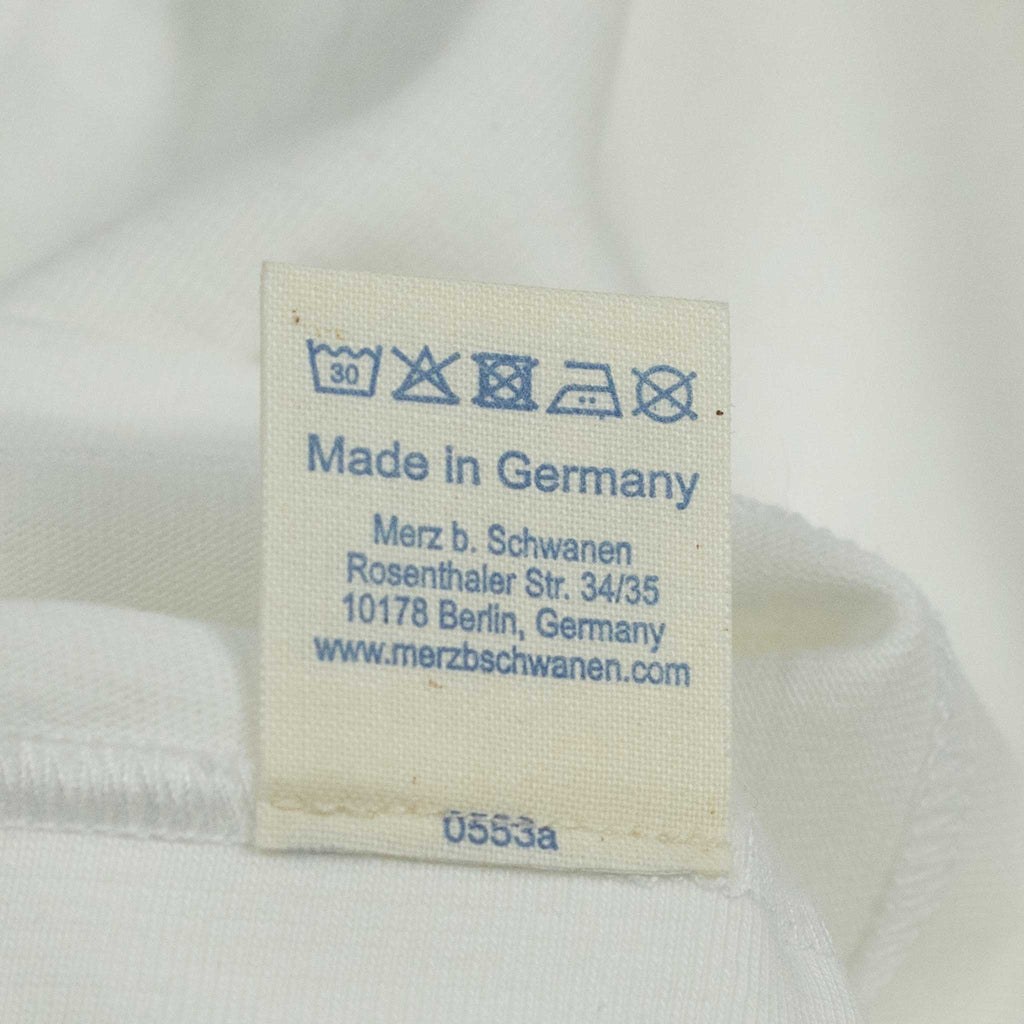 2M15C sturdy jersey T-shirt, side seams, 6,8oz/sq.yd., cropped classic fit - WHITE