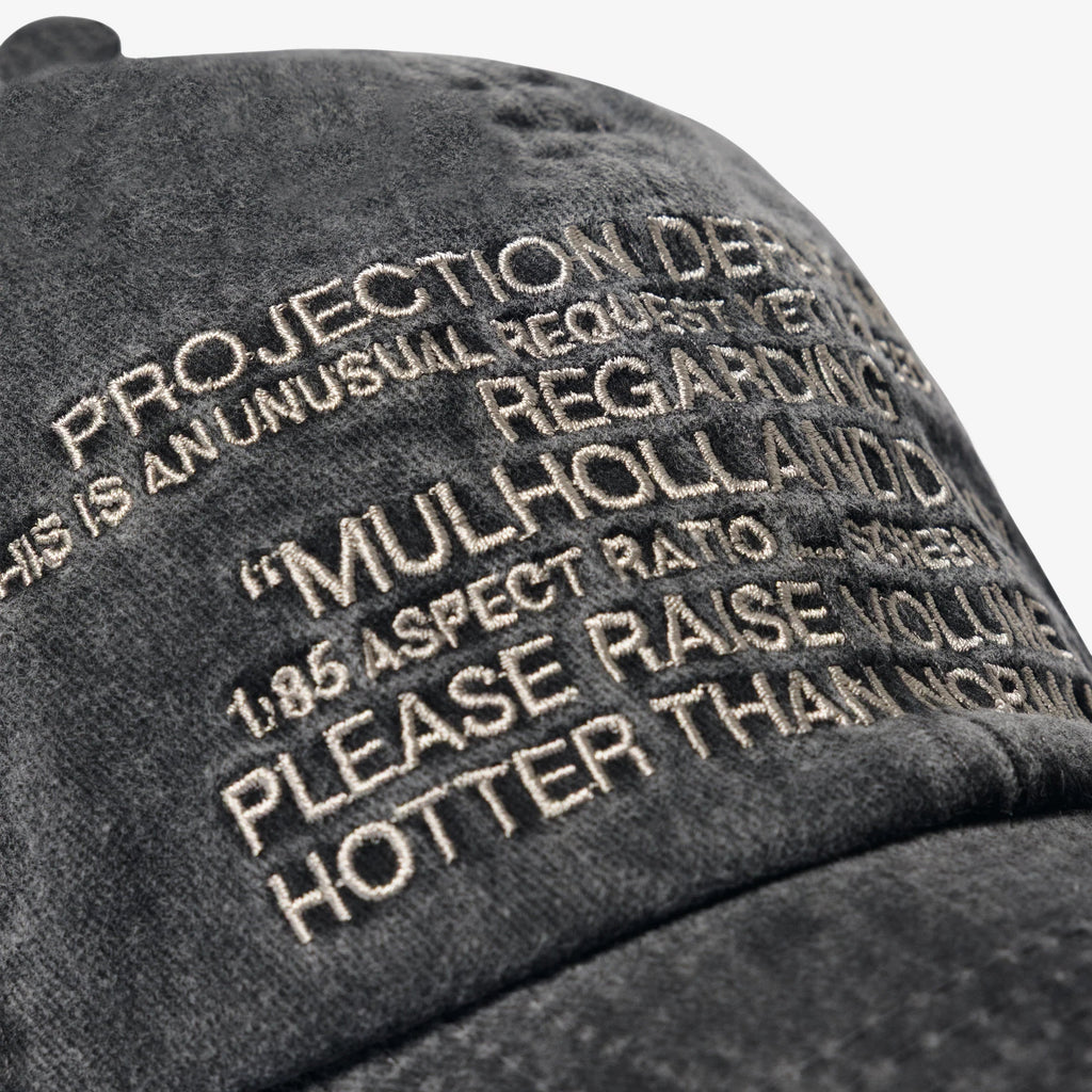 Lynch Instructions Cap - Washed Grey