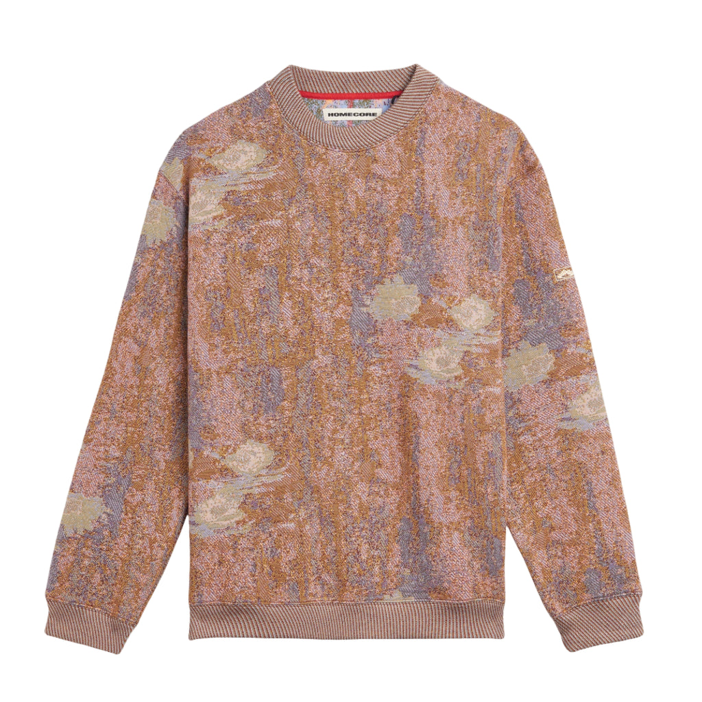 PAC NYMPHEAS MULTI-KHAKI SWEATSHIRT