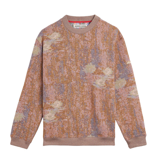 PAC NYMPHEAS MULTI-KHAKI SWEATSHIRT