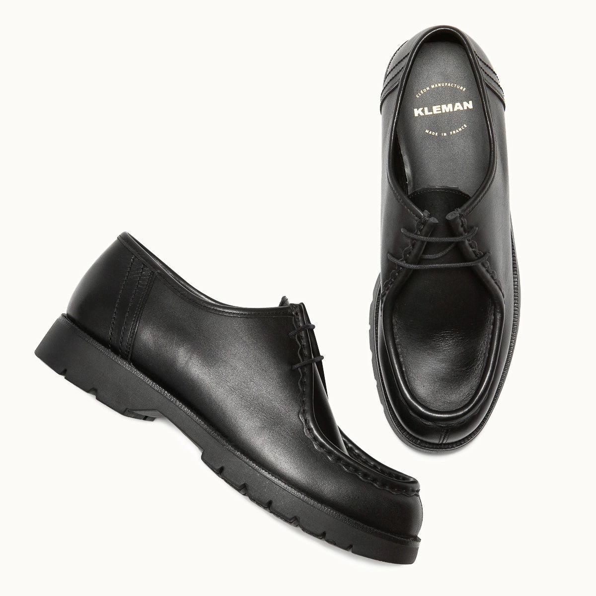 PADROR - BLACK LEATHER