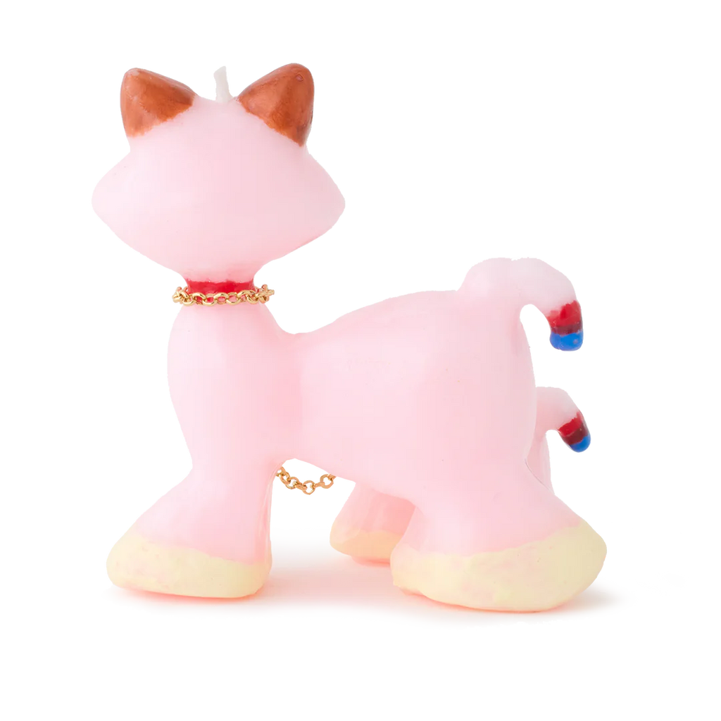 PINK CATS CANDLE