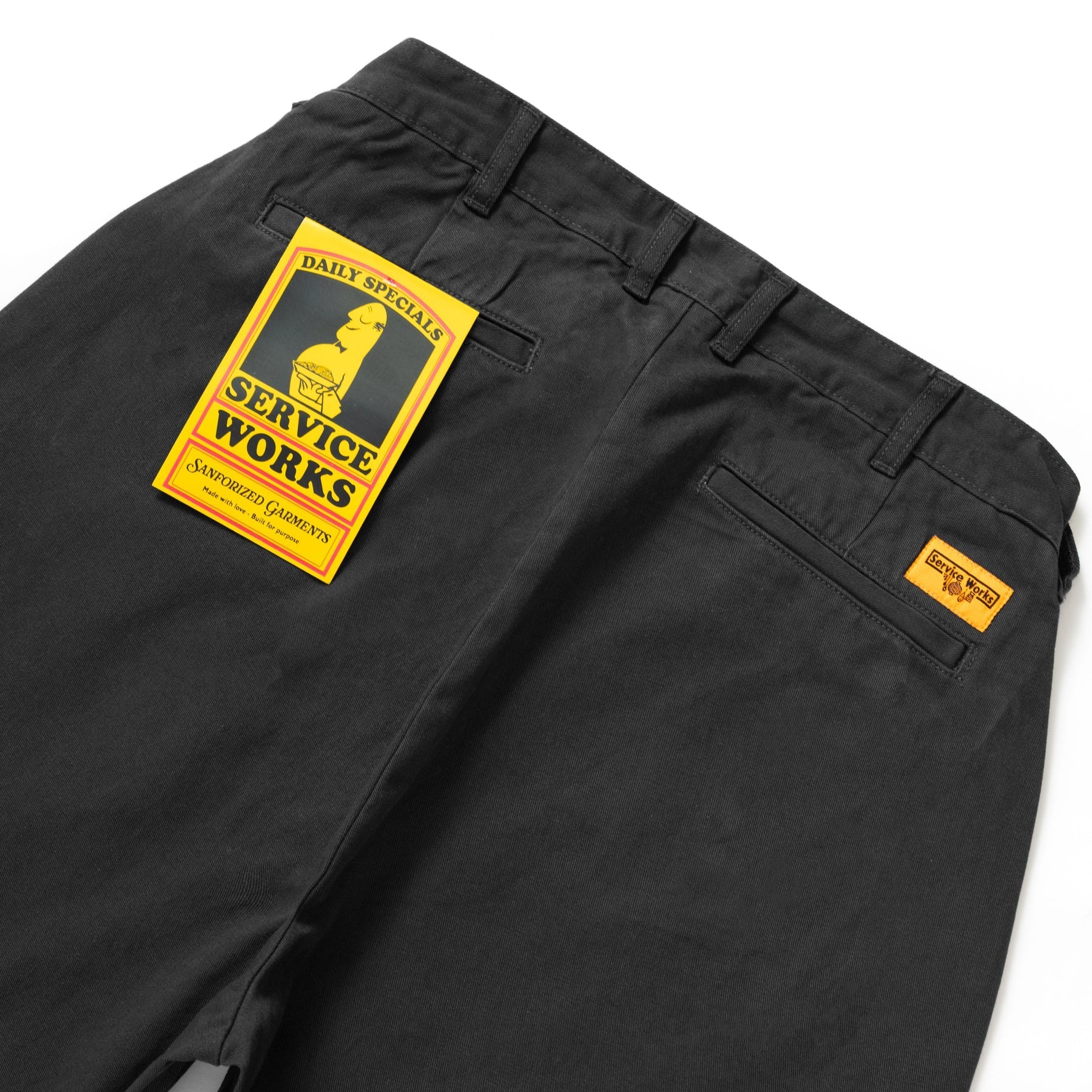 Drill Part Timer Pant - Black