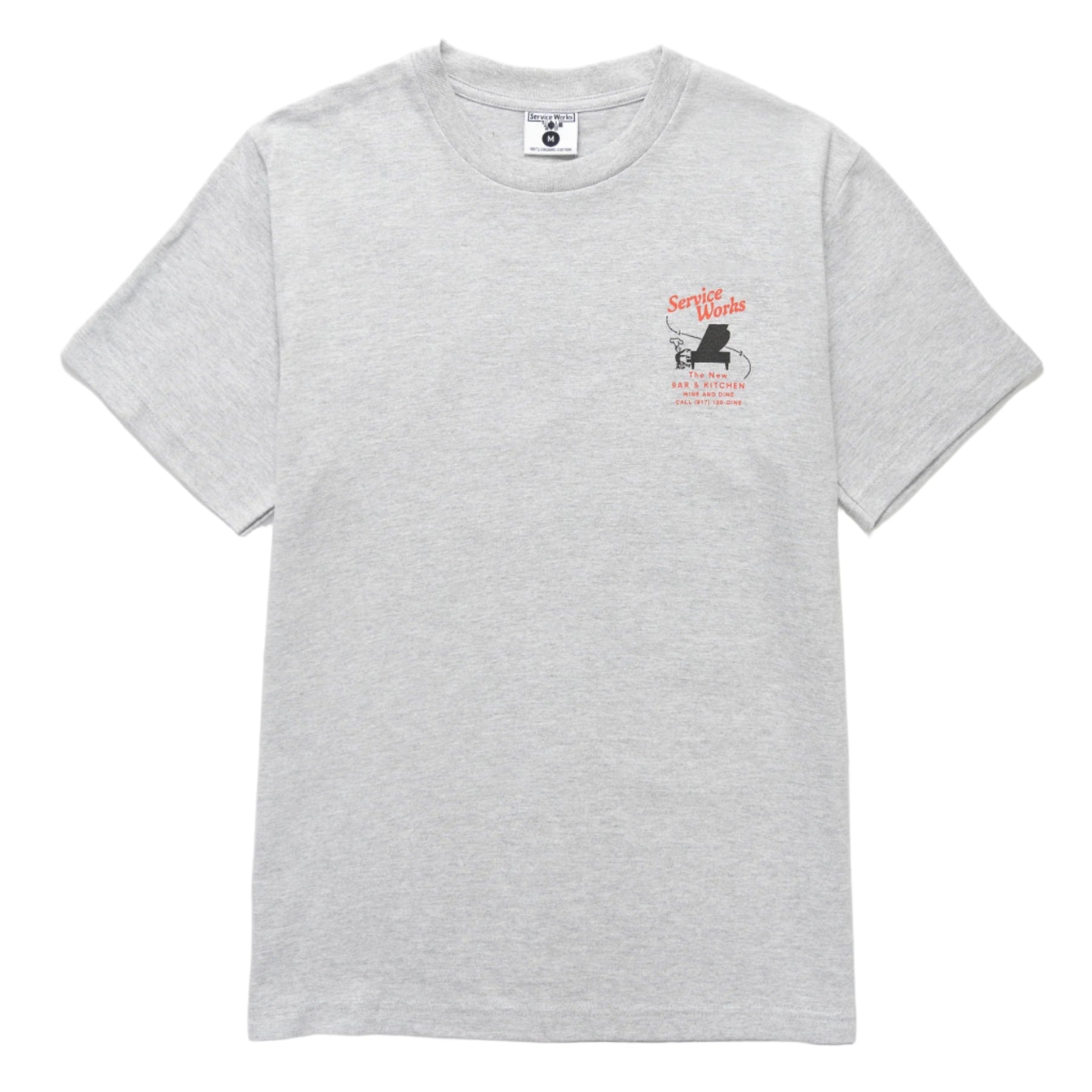 BAR AND KITCHEN TEE - GREY