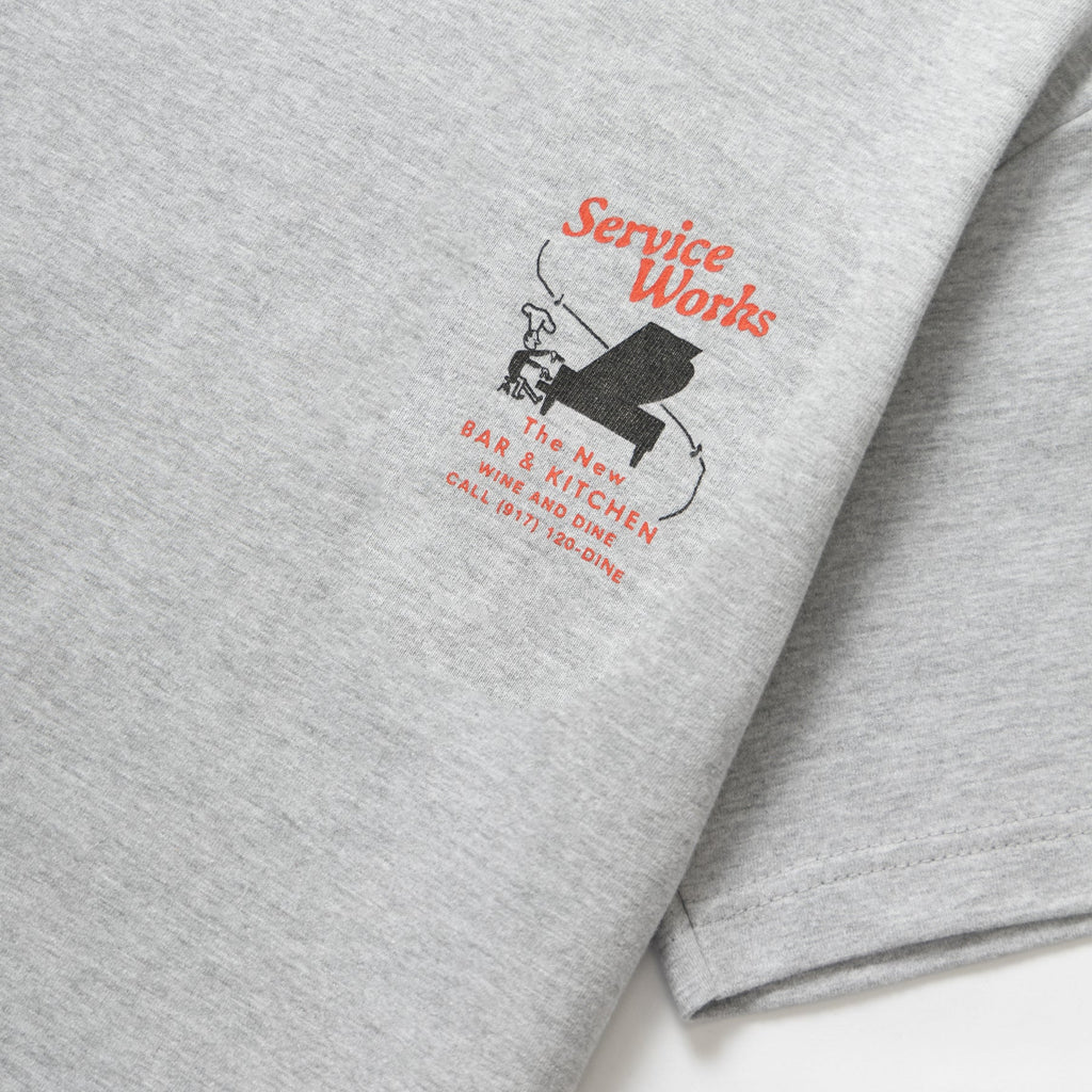 BAR AND KITCHEN TEE - GREY