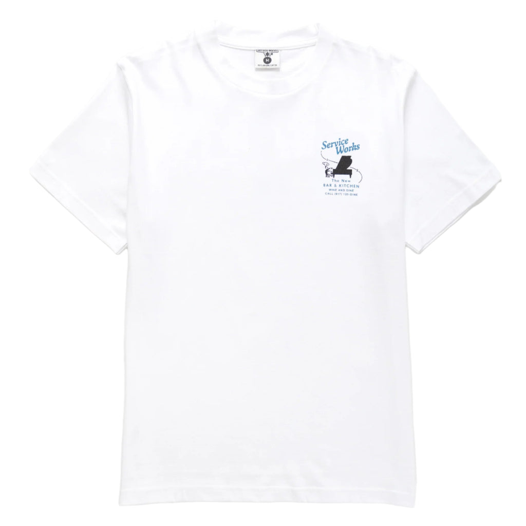 Bar & Kitchen Tee - White
