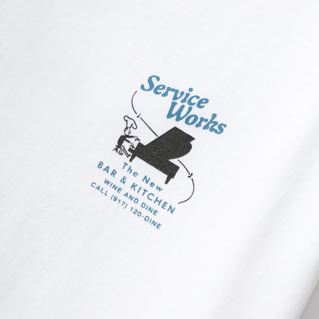 Bar & Kitchen Tee - White