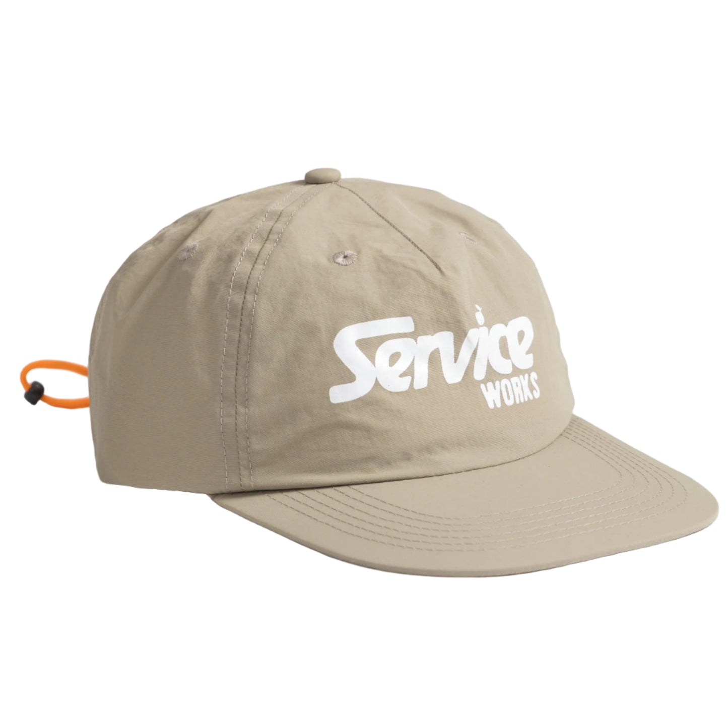 Nylon Drivers Cap - Khaki
