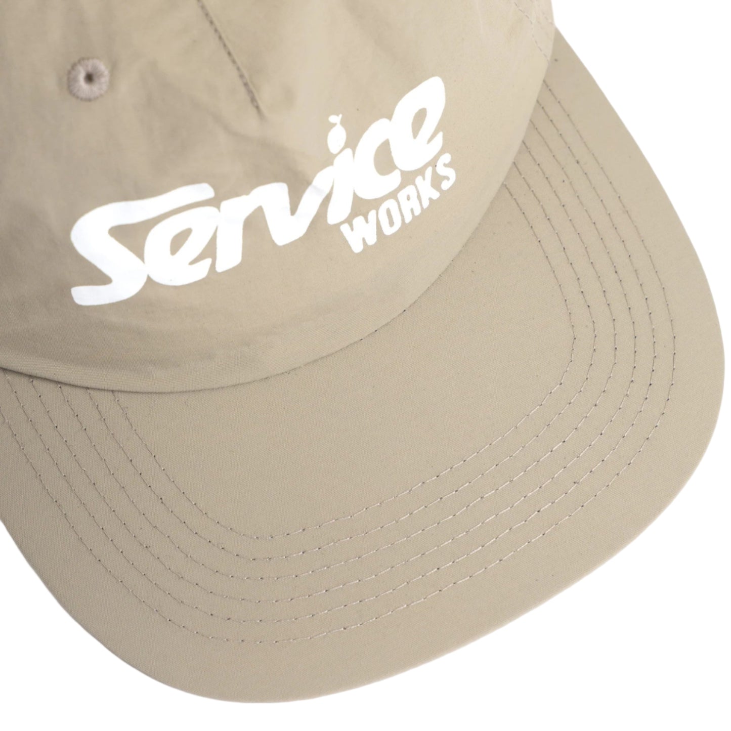 Nylon Drivers Cap - Khaki