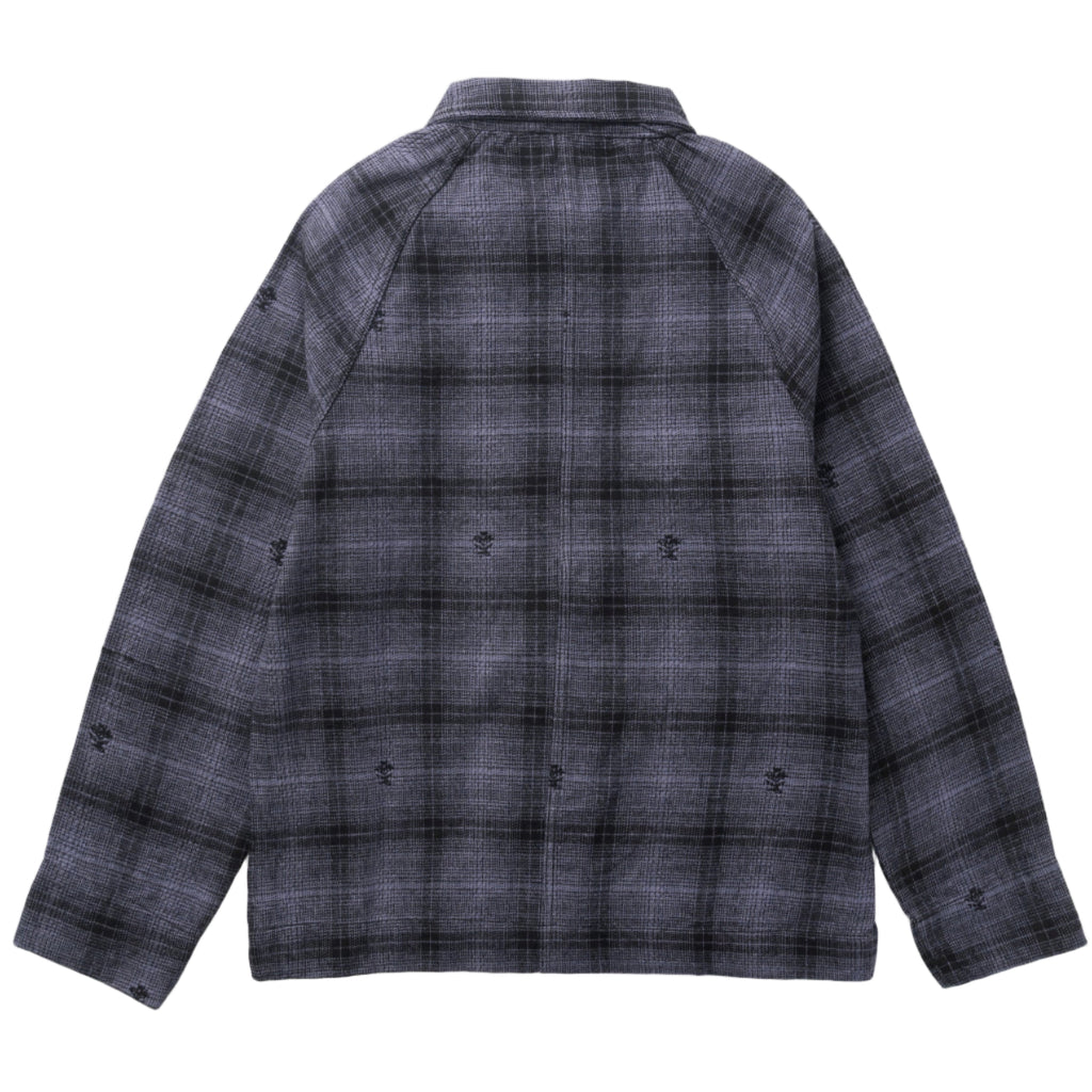 Thistle Plaid Front Of House Jacket - Black