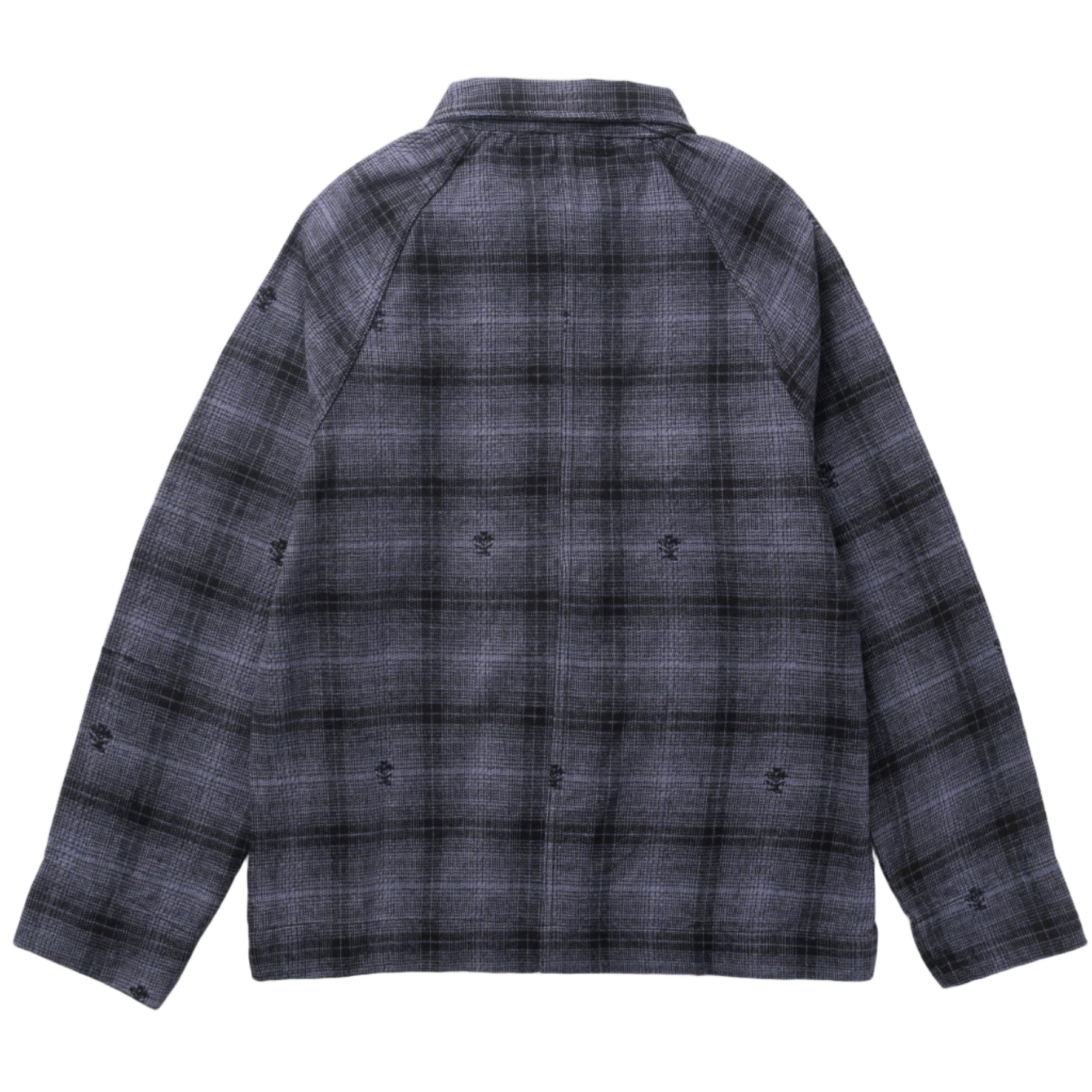 Thistle Plaid Front Of House Jacket - Black