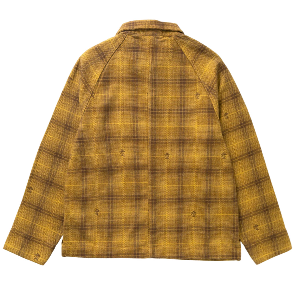 Thistle Plaid Front Of House Jacket - Ochre
