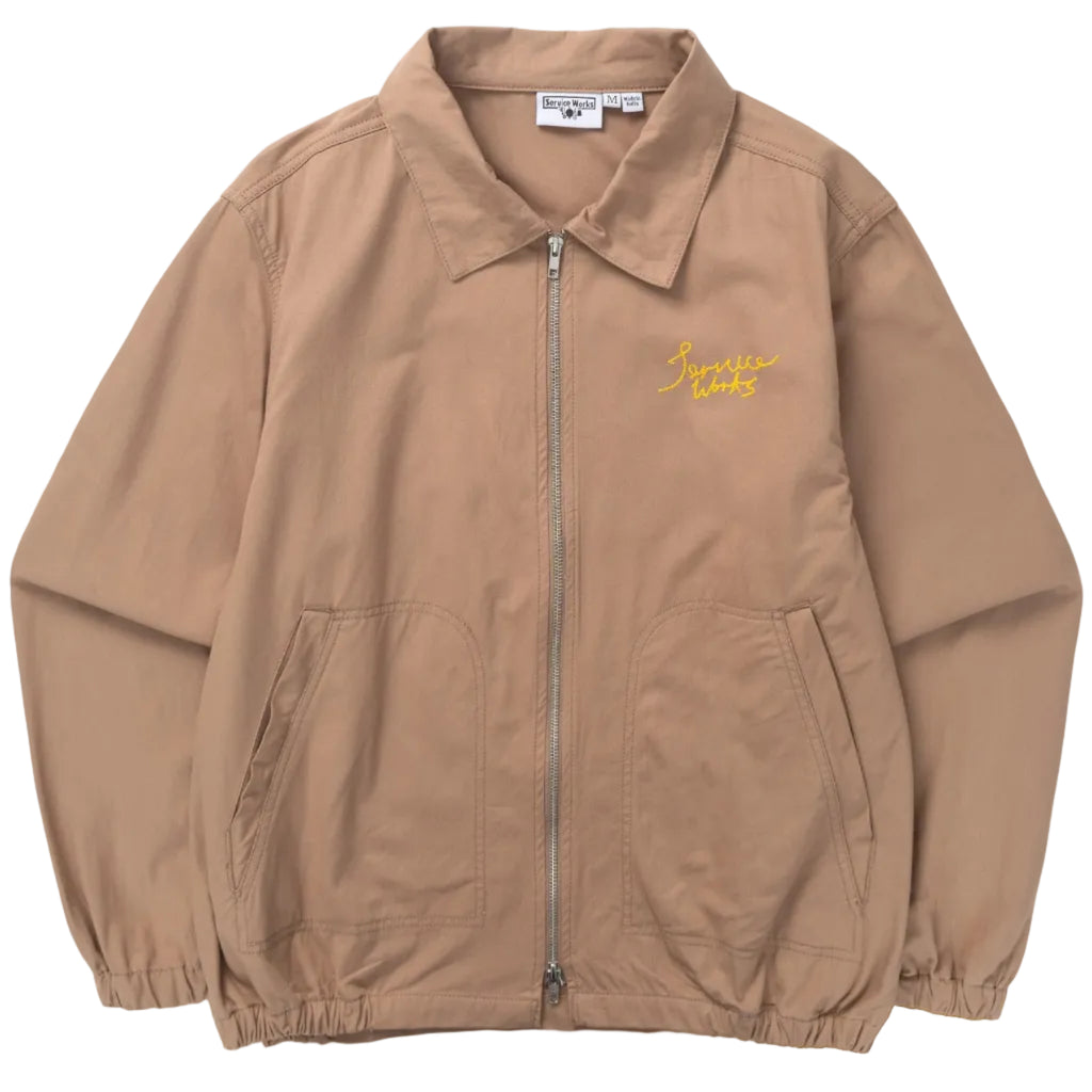 Twill Work Jacket - Mushroom