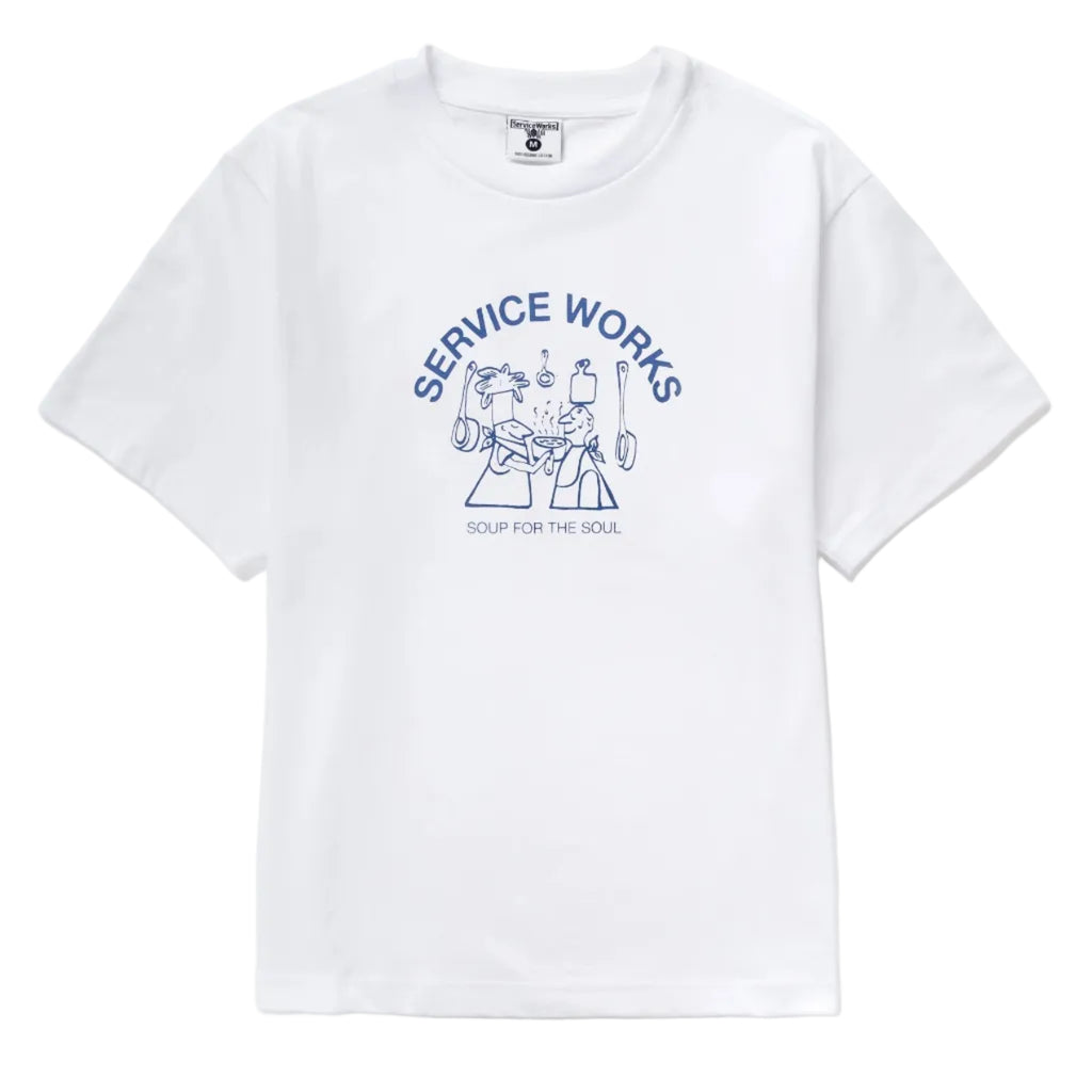 Soup For The Soul Tee - White
