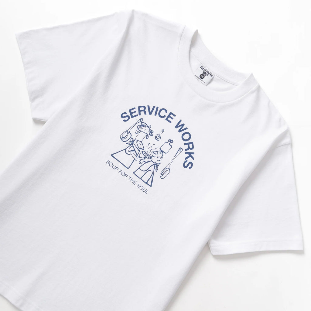 Soup For The Soul Tee - White