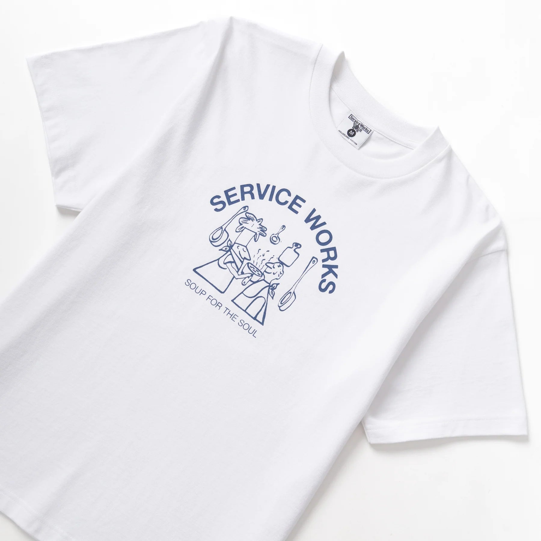 Soup For The Soul Tee - White