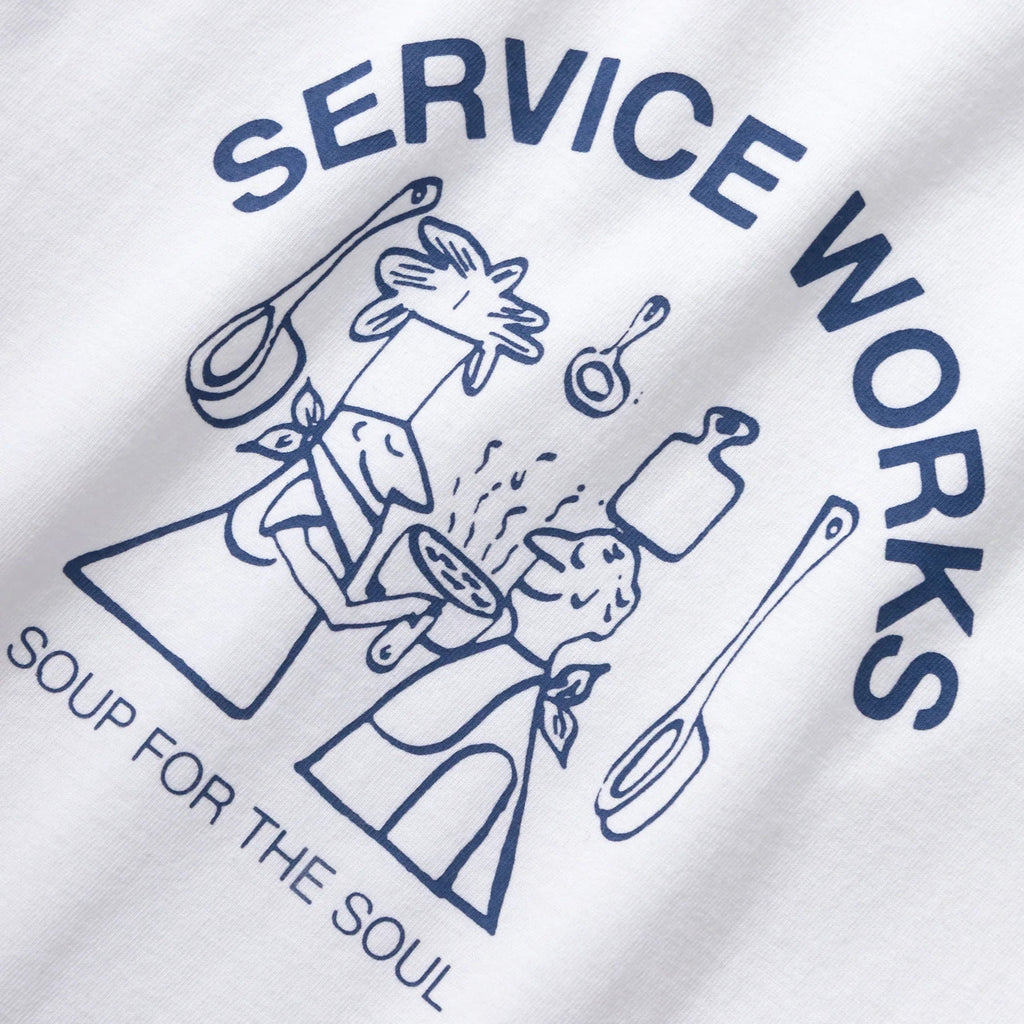 Soup For The Soul Tee - White