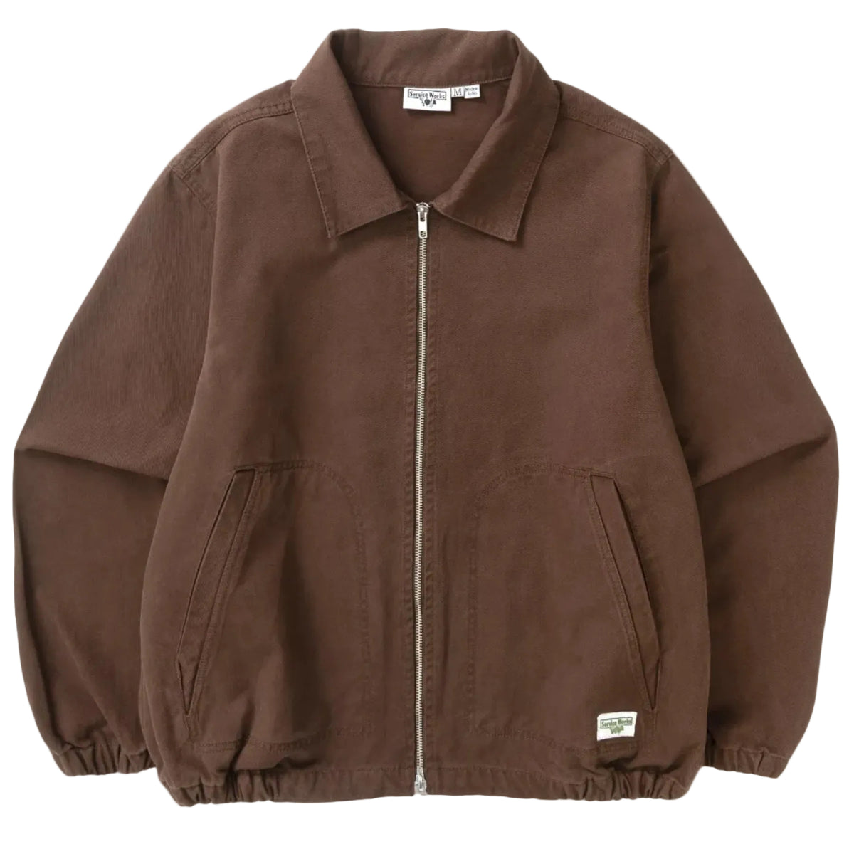 Twill Work Jacket - Brown