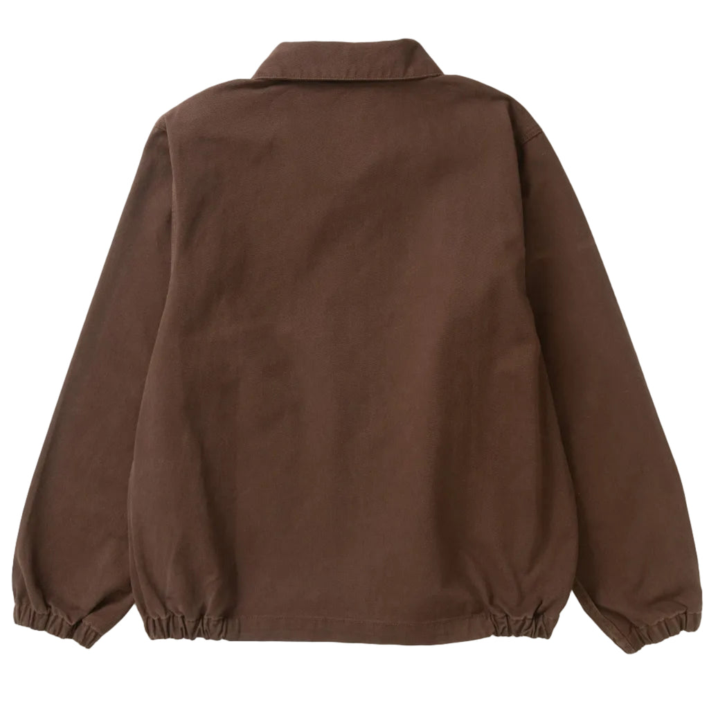 Twill Work Jacket - Brown