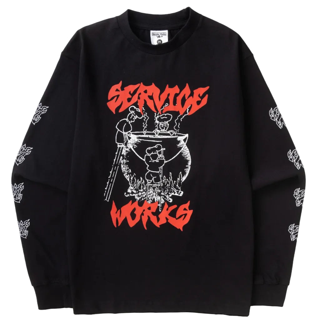 Boiling Point LS Tee - Black