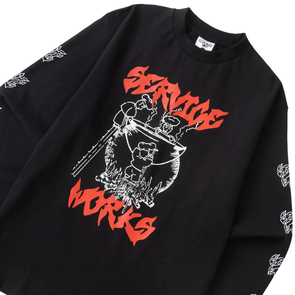 Boiling Point LS Tee - Black