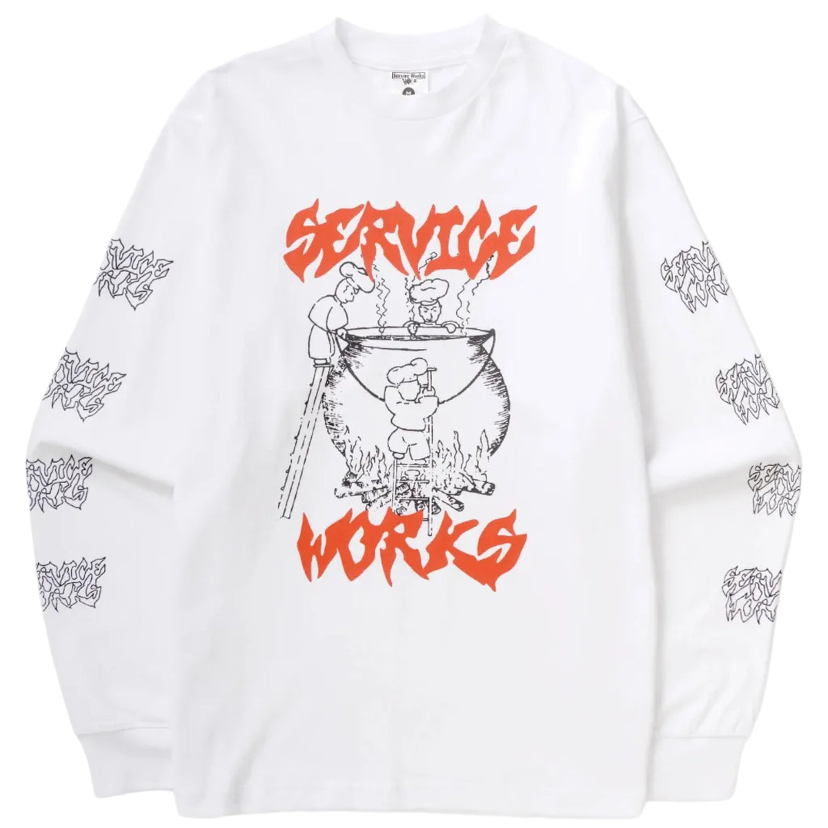 Boiling Point LS Tee - White