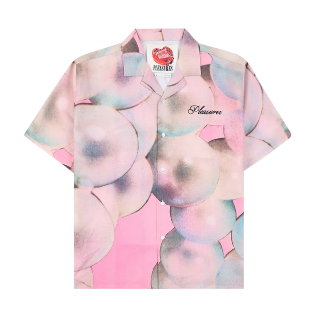 PINK PEARL BUTTON UP