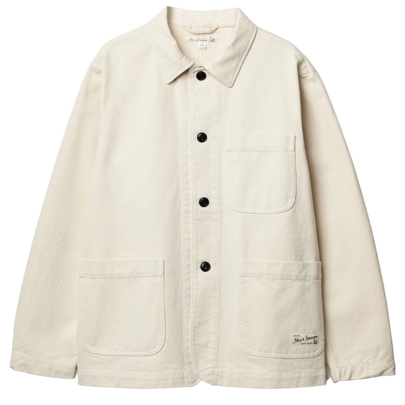 WORKERS COTTON TWILL JACKET - 02 NATURE
