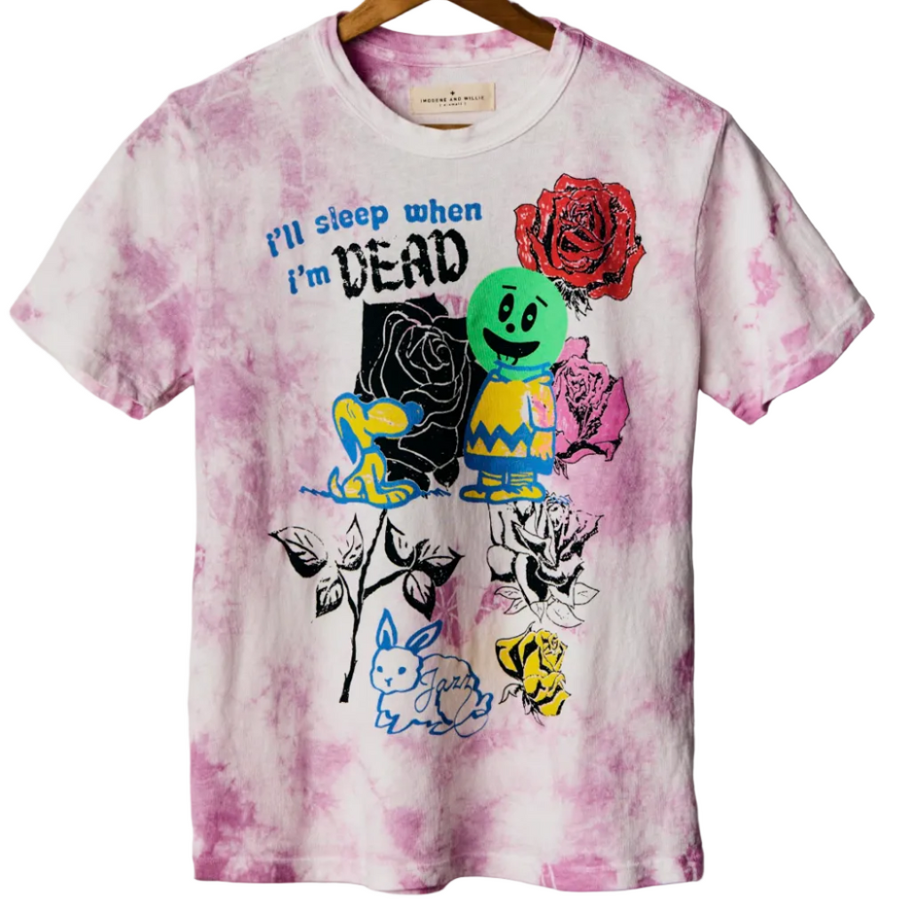 the "when i'm dead" tee