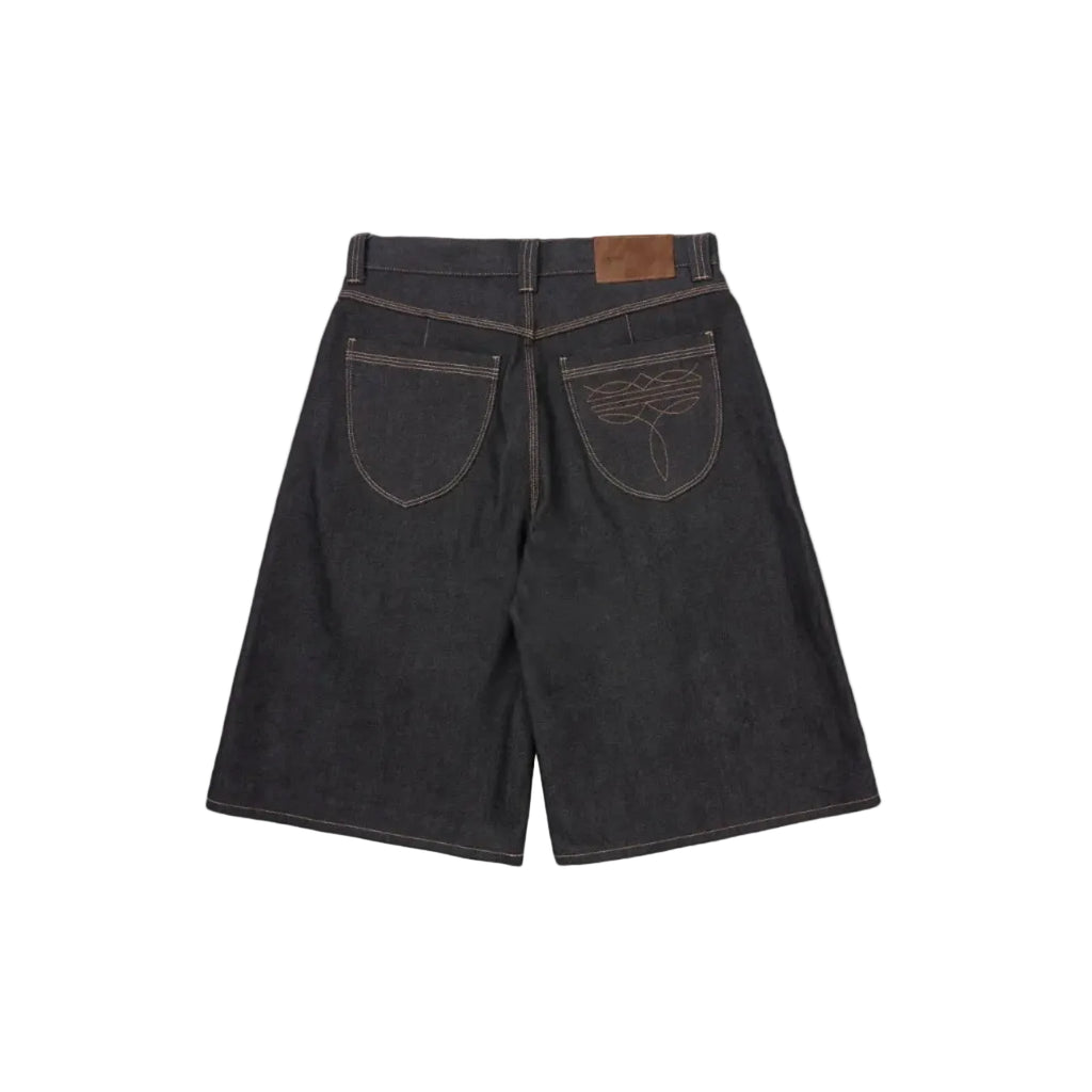 Selvedge Denim Wide Shorts