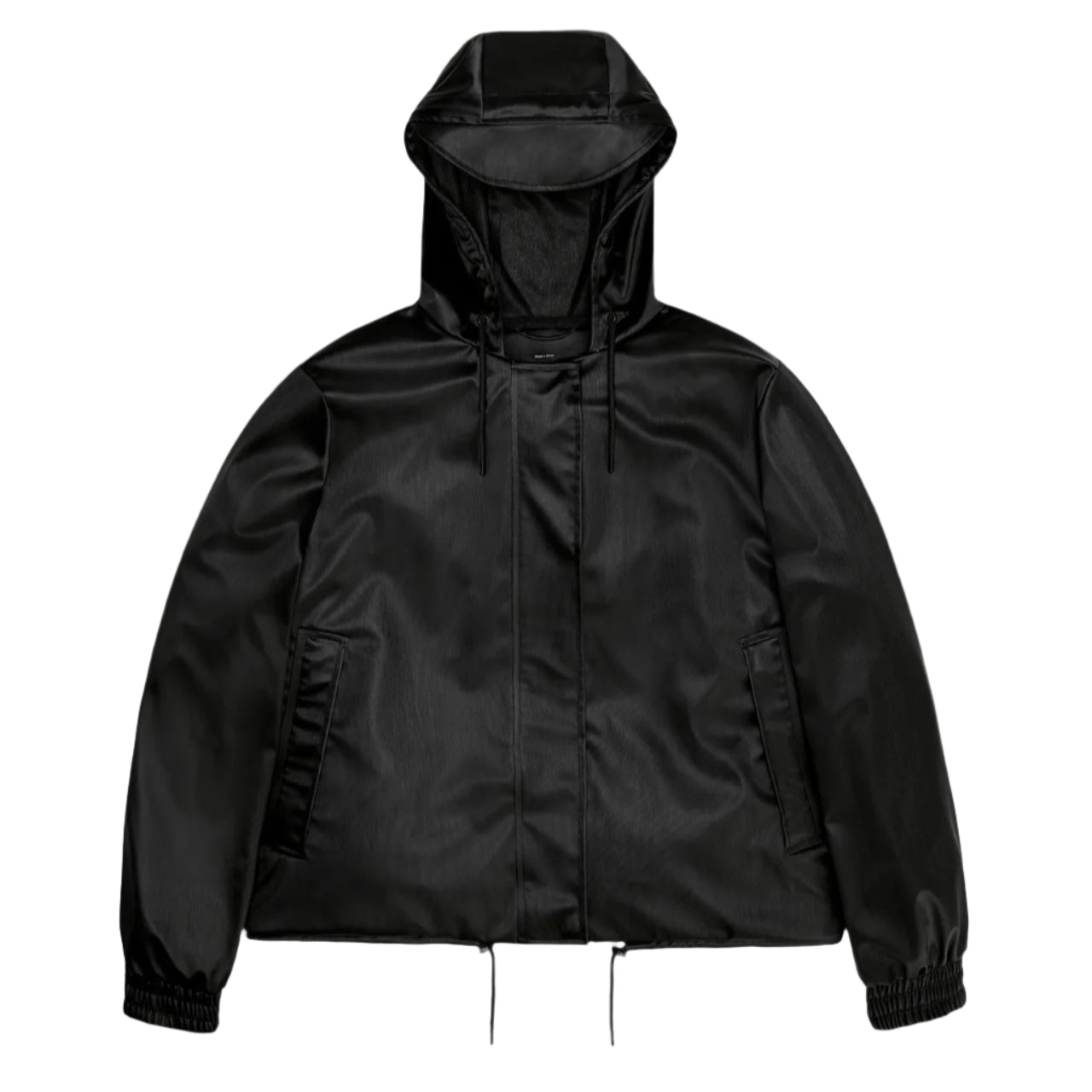 STRING W JACKET W3 - BLACK GRAIN