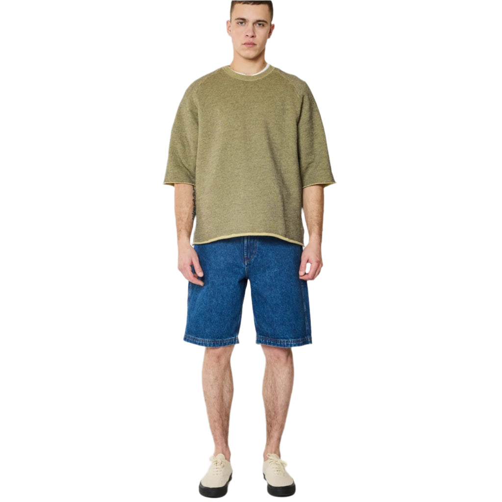 TERRY TEE - SWAMP GREEN