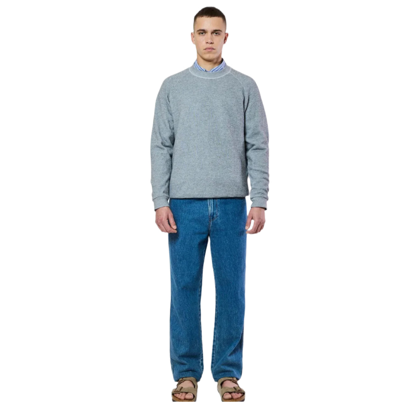 TERRY SWEAT - PASTEL BLUE