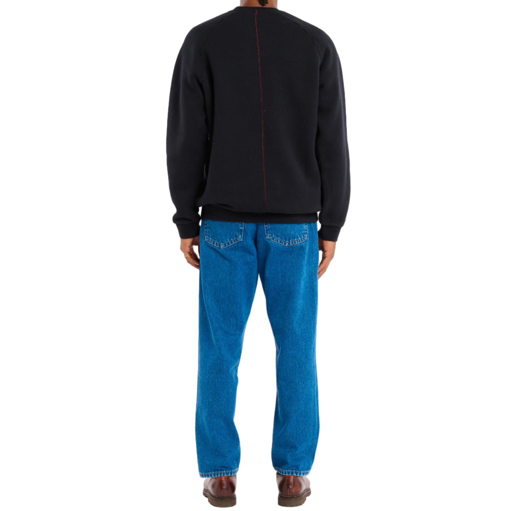 TERRY BLACK SWEATSHIRT