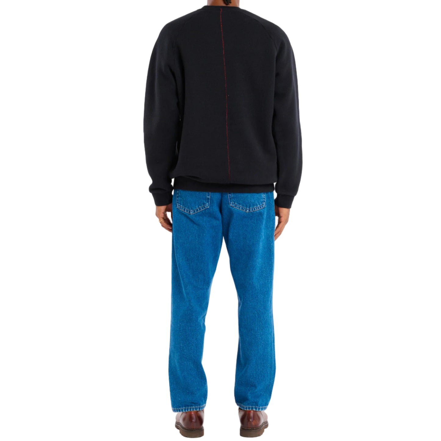 TERRY BLACK SWEATSHIRT