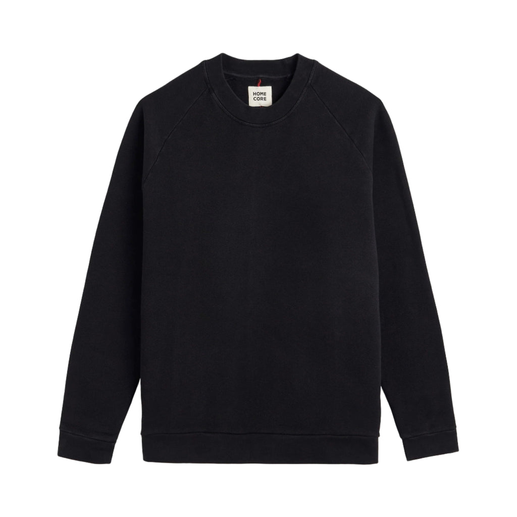 TERRY BLACK SWEATSHIRT