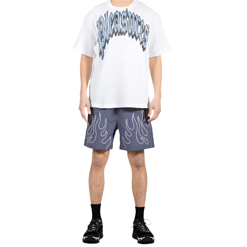 TWITCH WAFFLE SHIRT - WHITE