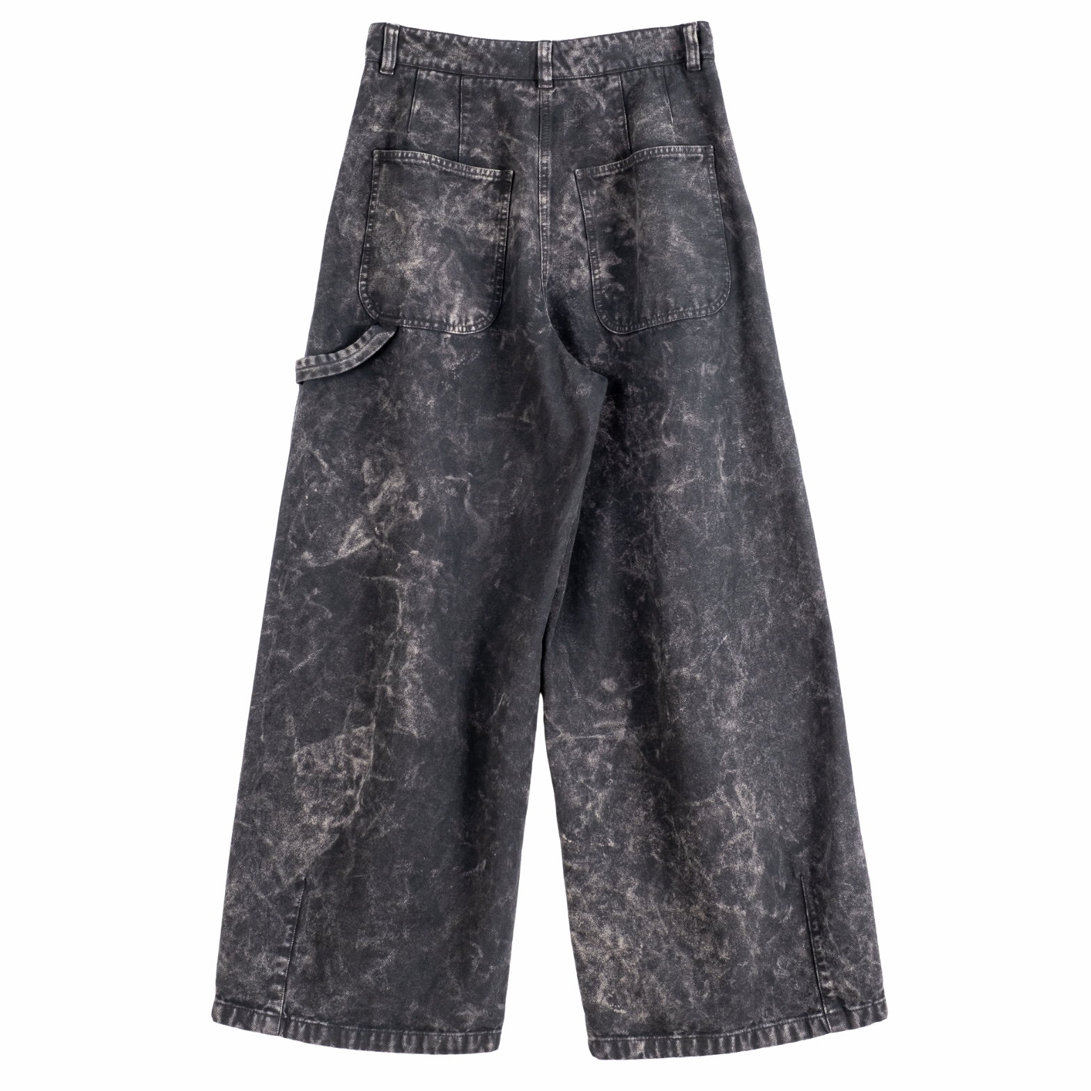 Atlantide Chino Canvas - Asphalt