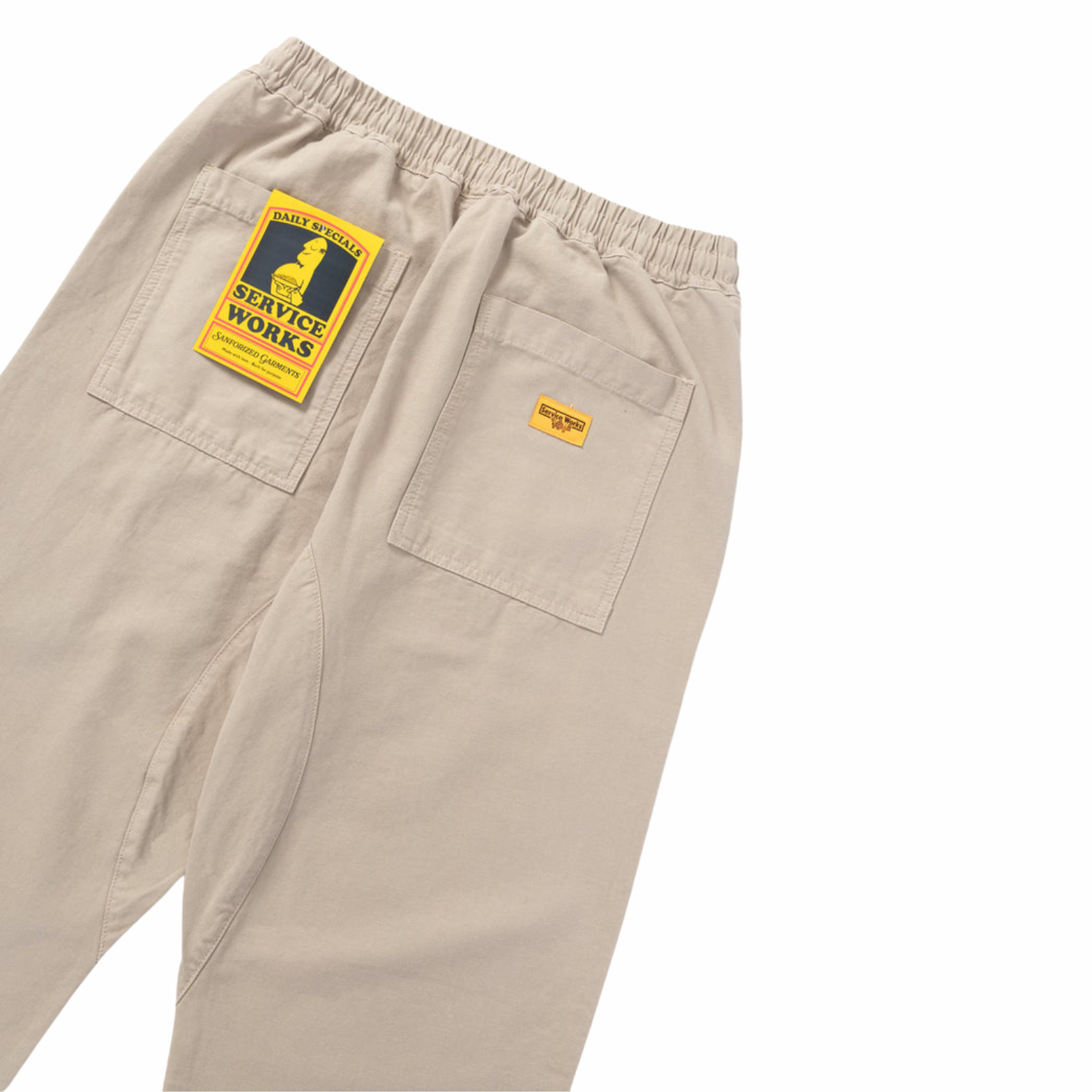 CANVAS CHEF PANT - STONE